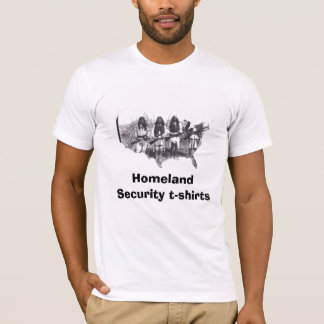 Gebürtiger Amerikaner-heimat-Sicherheits-T - T-Shirt