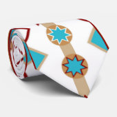 Gebürtiger Amerikaner-Muster-Krawatte Krawatte (Gerollt)