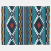 GEBÜRTIGER AMERIKANER (simuliert) Fleece-Decken Fleecedecke (Vorderseite (Horizontal))