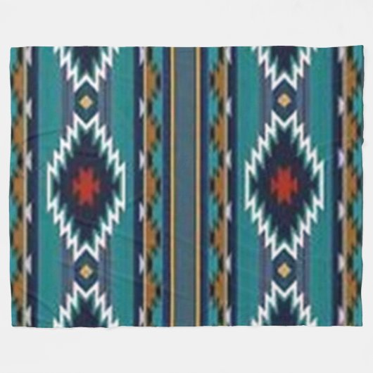 GEBÜRTIGER AMERIKANER (simuliert) Fleece-Decken Fleecedecke (Vorderseite (Horizontal))