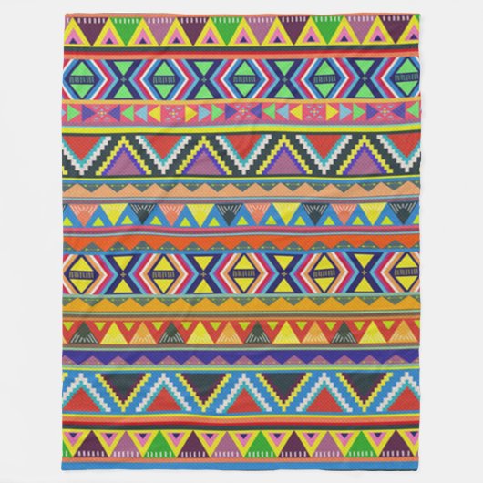 GEBÜRTIGER AMERIKANER (simuliert) Fleece-Decken Fleecedecke (Vorderseite)