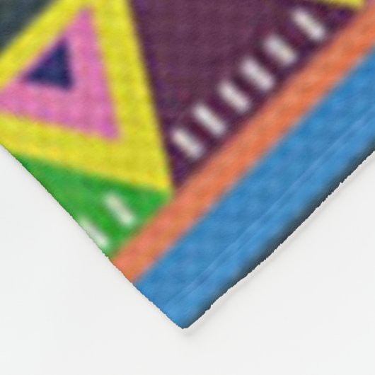 GEBÜRTIGER AMERIKANER (simuliert) Fleece-Decken Fleecedecke (Ecke)