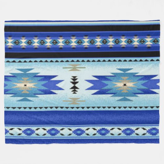 GEBÜRTIGER AMERIKANER (simuliert) Fleece-Decken Fleecedecke (Vorderseite (Horizontal))