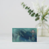 Gebürtiger Amerikaner-Visitenkarte Visitenkarte (Stehend Vorderseite)