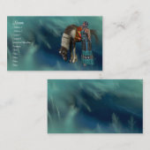 Gebürtiger Amerikaner-Visitenkarte Visitenkarte (Vorne/Hinten)