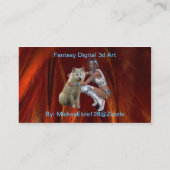 Gebürtiger Amerikaner-Visitenkarte Visitenkarte (Rückseite)