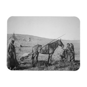Gebürtiger AmerikanerCreeleute des Westerns Magnet