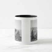 Gebürtiger AmerikanerCreeleute des Westerns Tasse (Zentrum)