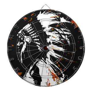 Gebürtiger amerikanischer Ureinwohner Dartscheibe