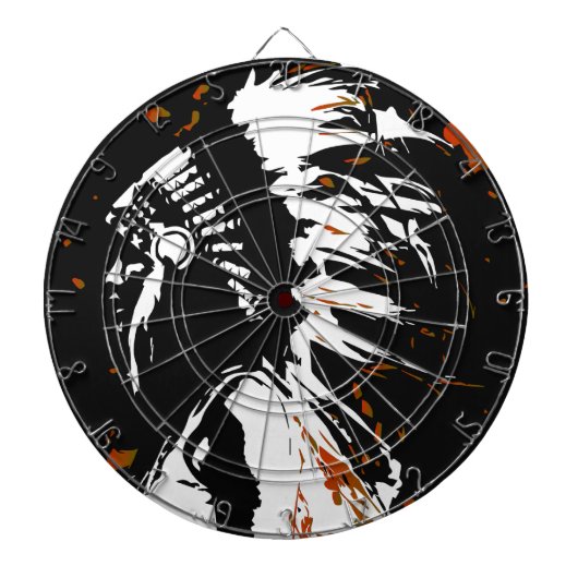 Gebürtiger amerikanischer Ureinwohner Dartscheibe (vorne)