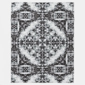 Gebürtiger Apache-Kriegers-zeremonielles Fleecedecke (Vorderseite)