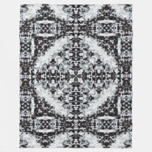 Gebürtiger Apache-Kriegers-zeremonielles Fleecedecke (Vorderseite)