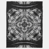 Gebürtiger Blitz-Drache-Stammes- Fleecedecke (Vorderseite)