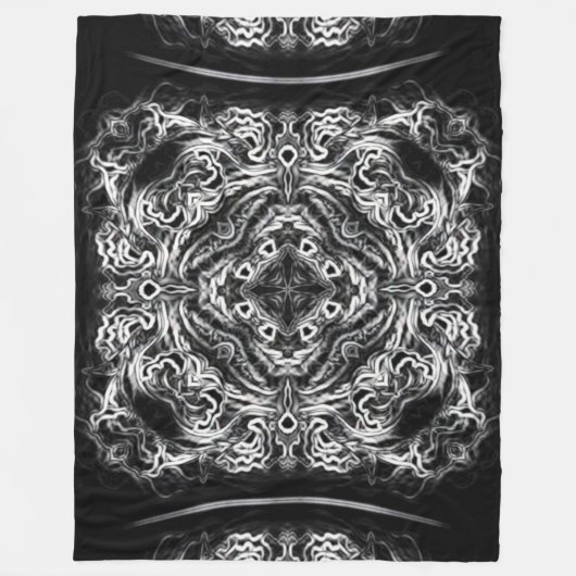 Gebürtiger Blitz-Drache-Stammes- Fleecedecke (Vorderseite)