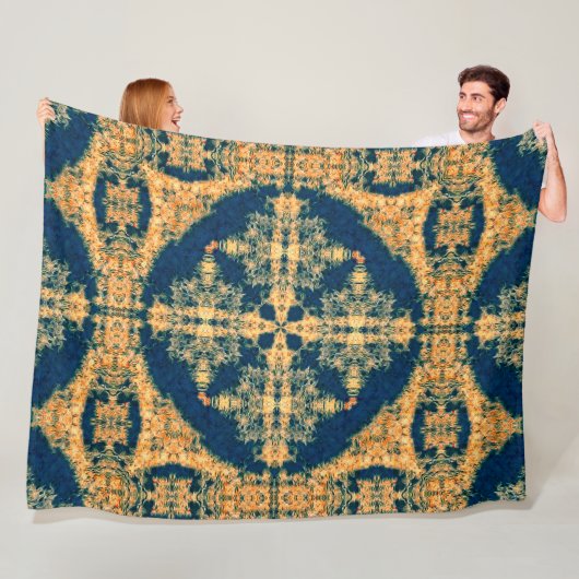 Gebürtiger Cheyenne-Büffel-heilige Fleecedecke (Beispiel)