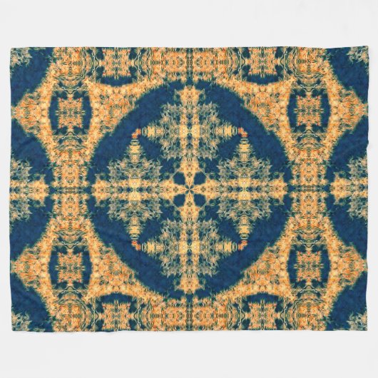 Gebürtiger Cheyenne-Büffel-heilige Fleecedecke (Vorderseite (Horizontal))