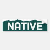 Gebürtiger Colorado-Autoaufkleber Autoaufkleber (Vorne)