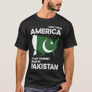 Gebürtiger pakistanischer Pakistan-amerikanischer T-Shirt