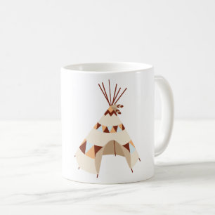 Gebürtiger Teepee Kaffeetasse