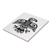 Gebürtiger Totemvogel Fliese (Seite)