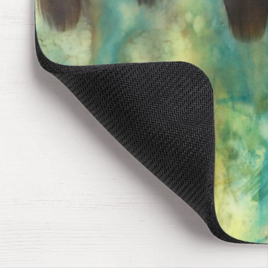 Gebürtiges Waldhuhn Mousepad (Ecke)