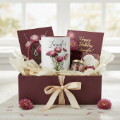 Geburtmonat Blume-September personalisierter Schla Tasse