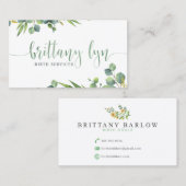 Geburts-Dienstleistungen Bretagne Lyn Visitenkarte (Vorne/Hinten)