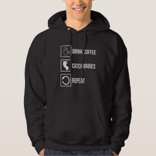 Geburts-Doula Stolze Geburtshelferin Schwangerscha Hoodie