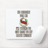 Geburts-Gewicht Mousepad (Mit Mouse)