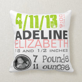 Geburts-Kissen Kissen