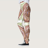 Geburts-Kunst-internationale Logo-Leggings Leggings (Links)