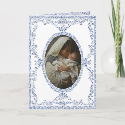 Geburts-Mitteilung Ankündigung (Vorderseite)