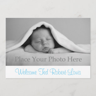 Geburts-Mitteilungs-Baby Ankündigung