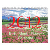 GEBURTS-MONATS-KALENDER 2012 KALENDER (Titelbild)
