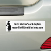 Geburts-Mutter des Adoptionsstoßdämpfers Autoaufkleber (Auf Auto)