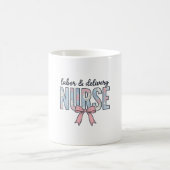 Geburts- und Entbindungspflege Krankenschwester Fl Kaffeetasse (Mittel)