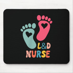 Geburts- und Entbindungspflege Krankenschwester Te Mousepad