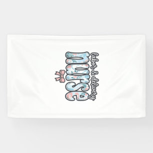 Geburts- und Entbindungspflege Krankenschwester Vi Banner