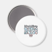 Geburts- und Entbindungspflege Krankenschwester Vi Magnet (Vorderseite/Rückseite)