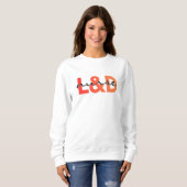 Geburts- und Entbindungspflegekraft Moderne Typogr Sweatshirt (Vorne ganz)