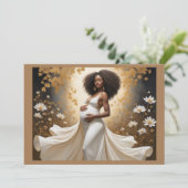 Geburtsankündigung Ankündigung (Stehend Vorderseite)