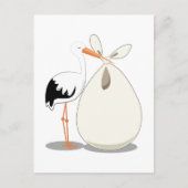 Geburtsankündigung Ankündigungspostkarte (Vorderseite)