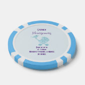 Geburtsankündigung Baby Bird Pokerchips (Einzeln)