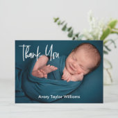 Geburtsankündigung des Fotos (Stehend Vorderseite)