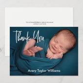 Geburtsankündigung des Fotos (Vorne/Hinten)