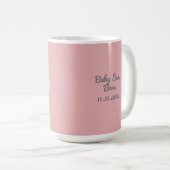 Geburtsankündigung eines Kindes Kaffeetasse (VorderseiteRechts)