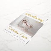 Geburtsankündigung Folieneinladung (Gedreht)