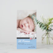 GEBURTSANKÜNDIGUNG: Foto aus Liebe 3: Ankündigung (Stehend Vorderseite)