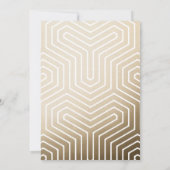 Geburtsankündigung, geometrisch aus mehreren Fotos Dankeskarte (Rückseite)