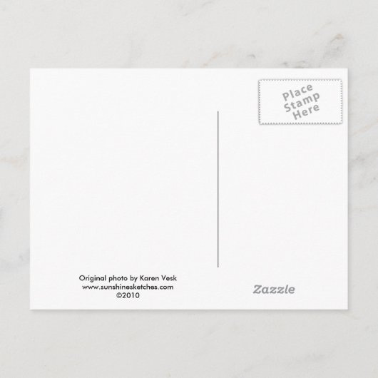 Geburtsankündigung mit Vintagen Baby-Hintern Ankündigungspostkarte (Rückseite)